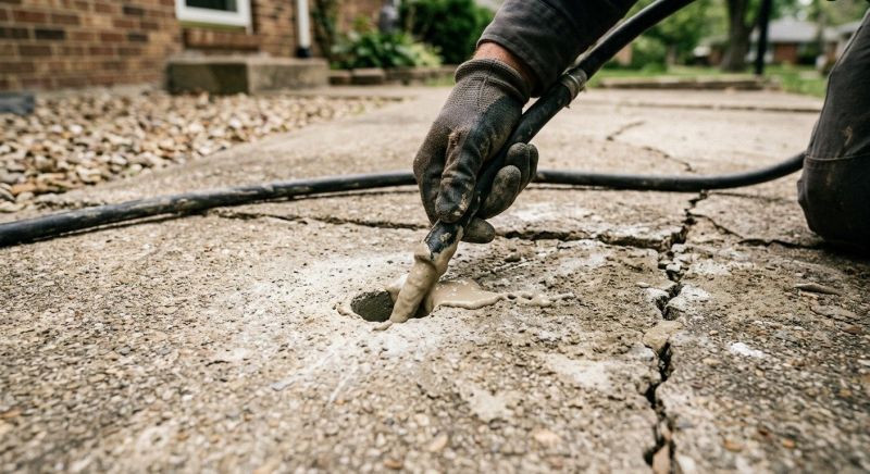 Driveway Slab Lifting in Corpus Christi, TX