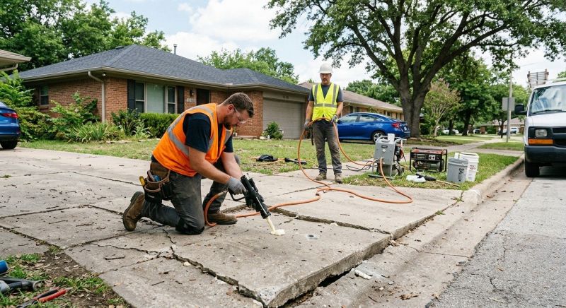 Polyjacking Service in San Antonio, TX