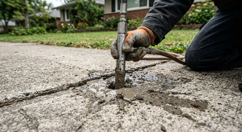 Sunken Sidewalk Repair in Columbus, OH