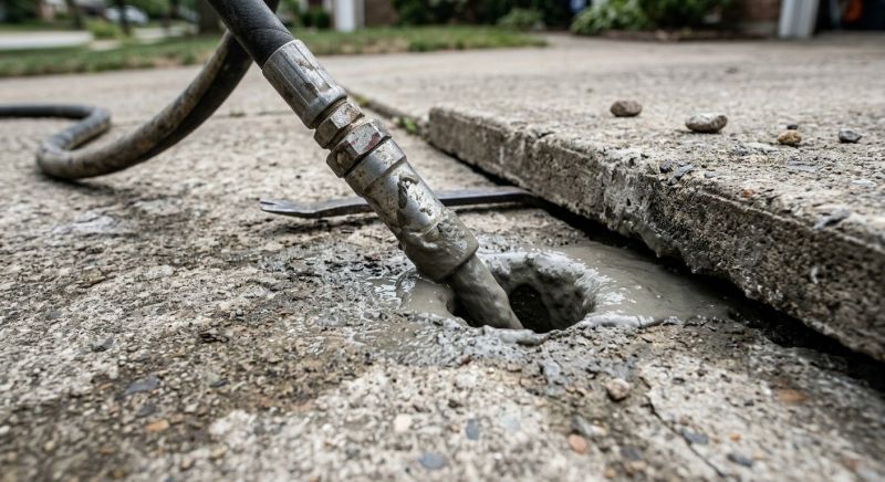 Sunken Slab Repair in Columbus, OH
